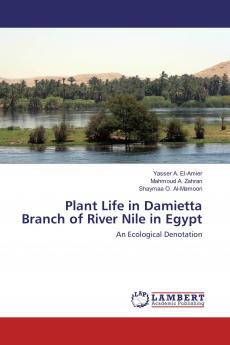 Plant Life in Damietta Branch of River Nile in Egypt