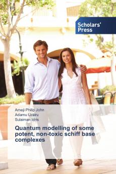 Quantum modelling of some potent non-toxic schiff base complexes