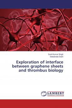 Exploration of interface between graphene sheets and thrombus biology