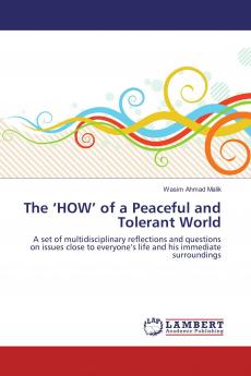 The ���HOW��� of a Peaceful and Tolerant World