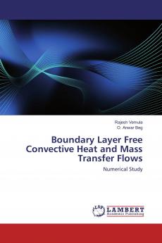 Boundary Layer Free Convective Heat and Mass Transfer Flows