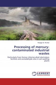 Processing of mercury-contaminated industrial wastes
