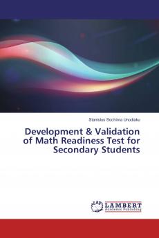 Development & Validation of Math Readiness Test for Secondary Students