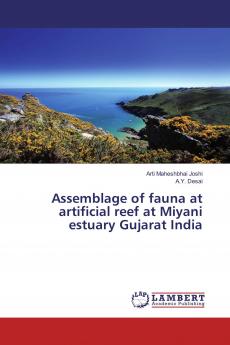 Assemblage of fauna at artificial reef at Miyani estuary Gujarat India