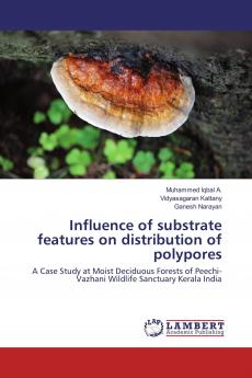 Influence of substrate features on distribution of polypores