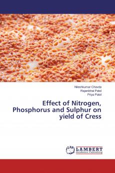 Effect of Nitrogen Phosphorus and Sulphur on yield of Cress