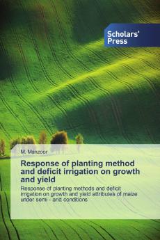 Response of planting method and deficit irrigation on growth and yield
