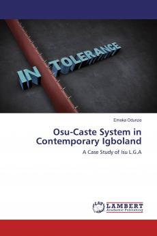 Osu-Caste System in Contemporary Igboland