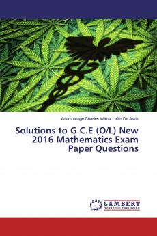 Solutions to G.C.E (O/L) New 2016 Mathematics Exam Paper Questions
