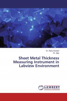 Sheet Metal Thickness Measuring Instrument in Labview Environment