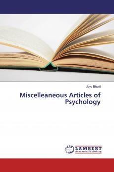 Miscelleaneous Articles of Psychology