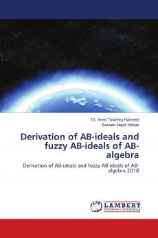 Derivation of AB-ideals and fuzzy AB-ideals of AB-algebra
