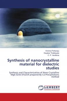 Synthesis of nanocrystalline material for dielectric studies