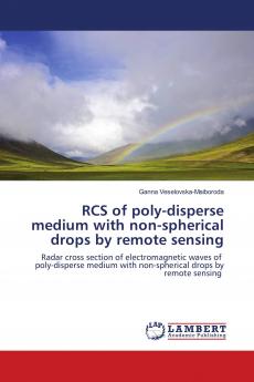 RCS of poly-disperse medium with non-spherical drops by remote sensing