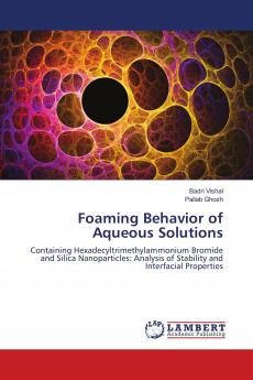 Foaming Behavior of Aqueous Solutions