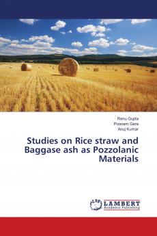 Studies on Rice straw and Baggase ash as Pozzolanic Materials
