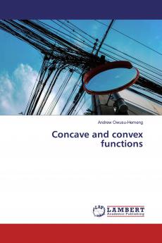Concave and convex functions