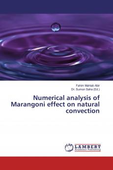 Numerical analysis of Marangoni effect on natural convection