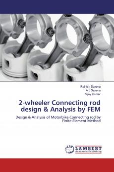 2-wheeler Connecting rod design & Analysis by FEM