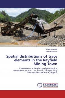 Spatial distributions of trace elements in the Rayfield Mining Town