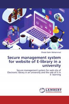Secure management system for website of E-library in a university