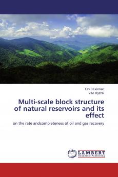 Multi-scale block structure of natural reservoirs and its effect