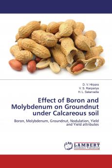 Effect of Boron and Molybdenum on Groundnut under Calcareous soil