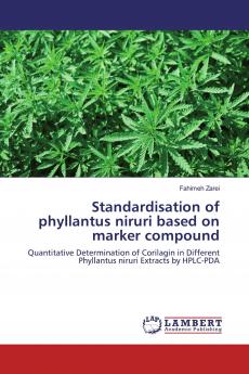 Standardisation of phyllantus niruri based on marker compound