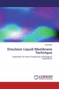 Emulsion Liquid Membrane Technique