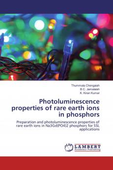 Photoluminescence properties of rare earth ions in phosphors