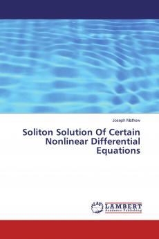 Soliton Solution Of Certain Nonlinear Differential Equations