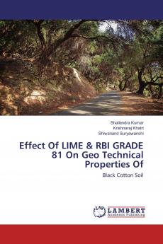 Effect Of LIME & RBI GRADE 81 On Geo Technical Properties Of