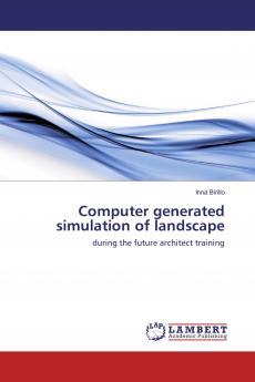 Computer generated simulation of landscape