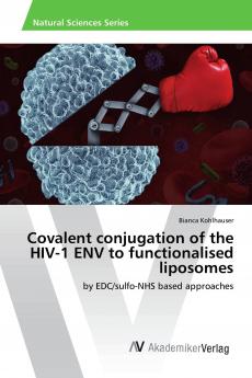 Covalent conjugation of the HIV-1 ENV to functionalised liposomes