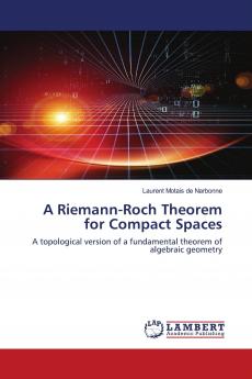 A Riemann-Roch Theorem for Compact Spaces