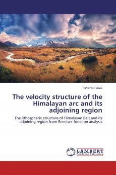 The velocity structure of the Himalayan arc and its adjoining region