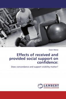 Effects of received and provided social support on confidence