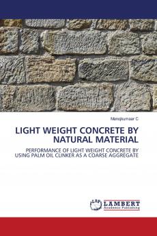 LIGHT WEIGHT CONCRETE BY NATURAL MATERIAL