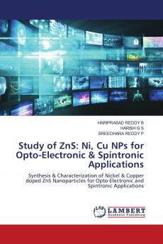 Study of ZnS: Ni Cu NPs for Opto-Electronic & Spintronic Applications