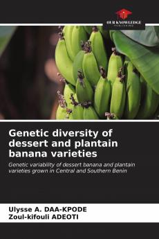 Genetic diversity of dessert and plantain banana varieties