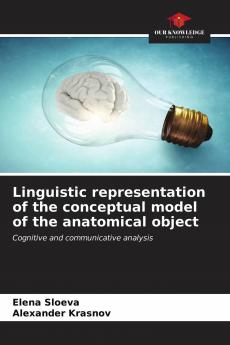 Linguistic representation of the conceptual model of the anatomical object