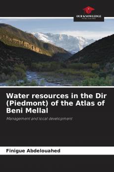 Water resources in the Dir (Piedmont) of the Atlas of Beni Mellal
