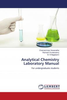 Analytical Chemistry Laboratory Manual