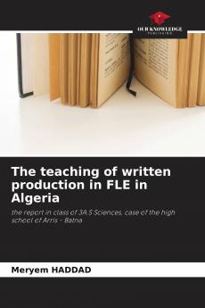 The teaching of written production in FLE in Algeria