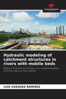 Hydraulic modeling of catchment structures in rivers with mobile beds