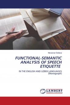 FUNCTIONAL-SEMANTIC ANALYSIS OF SPEECH ETIQUETTE