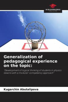 Generalization of pedagogical experience on the topic