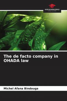 The de facto company in OHADA law
