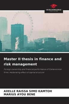 Master II thesis in finance and risk management