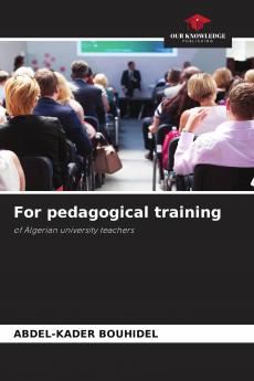 For pedagogical training